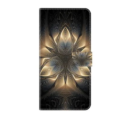 Produktbild von CLM-Tech Handyhülle kompatibel mit Xiaomi Redmi Note 14 Pro 5G Hülle - Tasche aus Kunstleder - Klapphülle mit Ständer und Kartenfächern - Schutzhülle Wallet Case Cover goldener Ruhm