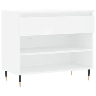 Produktbild von Schuhregal Weiß 70x36x60 cm Holzwerkstoff