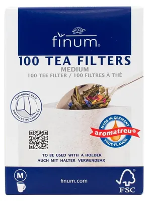 Produktbild von Papier–Teefilter – Größe M (100 Stück)