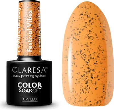 Claresa Kiss Me! UV Nagellack – 6 Farben Set, 5 Ml, Langlebig & Hochpigmentiert