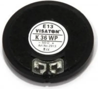 Produktbild von Visaton K 36 WP Lautsprecher, 50 Ohm, wasserdicht (IP65) 3,56 cm, 50 R