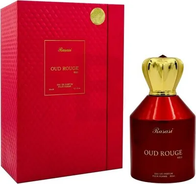 Image de Rasasi Oud Rouge Eau de parfum pour femmes 80 ml