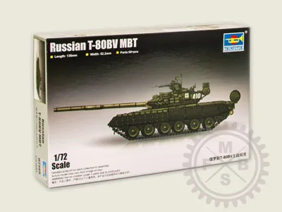 Obrázek produktu pro Russian T-80BV MBT - Trumpeter 07145 1:72