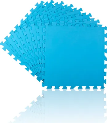 Produktbild von Bestway Pool-Bodenschutz 8 Stk. Blau 58220