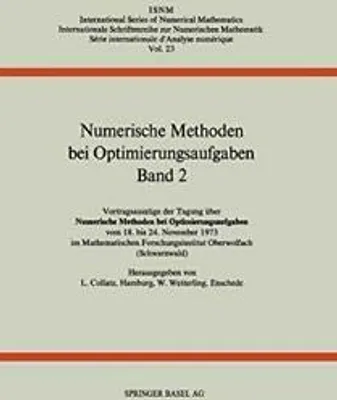 Obrázok produktu pre Numerische Methoden bei Optimierungsaufgaben