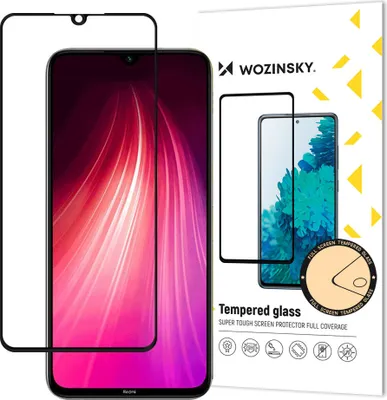 Produktbild von Wozinsky Gehärtetes Glas für Xiaomi Redmi 9C - Schwarz KP9886