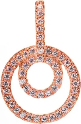 Obrázok produktu pre Folli Follie Dámsky prívesok z nerezovej ocele Rosé 2cm 3p17s002rc