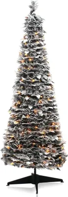 Image de Sapin de Noël artificiel – Vert – 150 cm – Décoration – Décoration de Noël