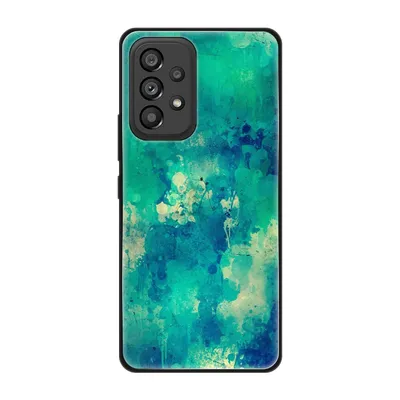 Produktbild von König Design Hülle kompatibel mit Samsung Galaxy A53 5G Kunststoff Soft Handyhülle - Handy Case Aquarell