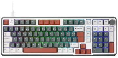 Productafbeelding van Gaming Toetsenbord Magnetische Schakelaar Hall Effect - 8KHz Polling - Bedraad RGB