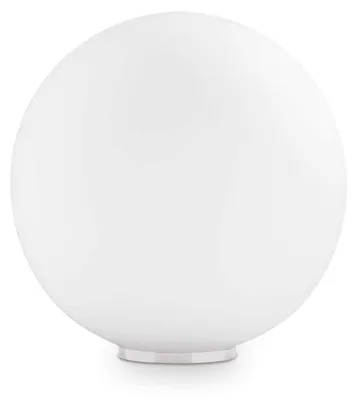 Obrázok produktu pre Ideal Lux MAPA TL1 D30, Biela, Sklo, Kov, Spálne, Obývacia izba, IP20, E27, 1 žiaroviek