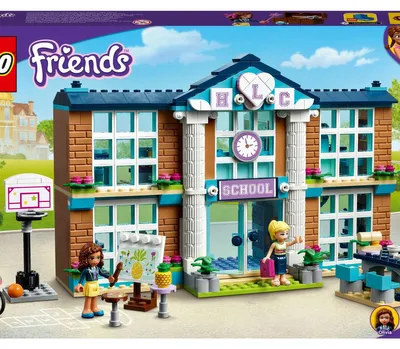Image de LEGO 41682 École Friends Heartlake City, Jouets dès 6 ans pour filles et garçons avec mini poupées