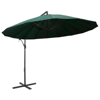 Immagine prodotto di Ombrellone a Sbalzo Verde 3 m Palo in Alluminio