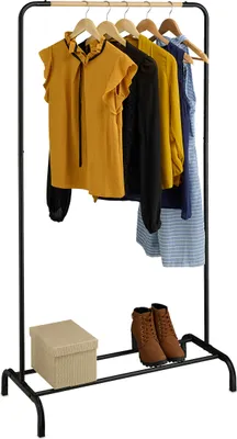 Produktbild von relaxdays Kleiderständer Metall schwarz