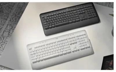 Productafbeelding van Logitech Signature K650 - Toetsenbord - draadloos - Bluetooth 5.1 - AZERTY - Nederlands - Graphite