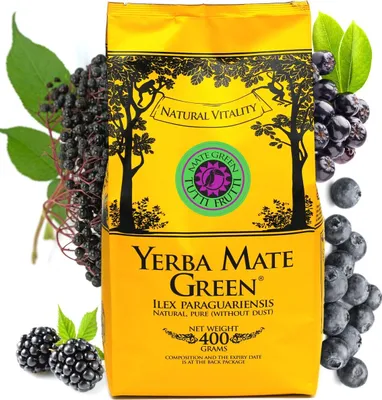 Produktbild von Grüner Mate Tutti Frutti 400g