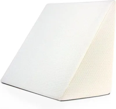 Produktbild von Famanu Lesekissen für das Bett - Ergonomisch mit Rücken- und Nackenstütze