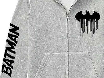 Produktbild von Batman Kapuzenjacke - Sweatjacke mit Kapuze 104