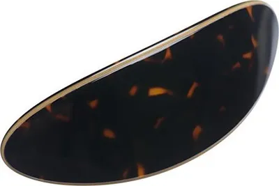 Produktbild von Kosmart - Haarklammer 'Amber shield' - Bernstein & Gold Farbkombination-Glnzend - 40x110mm-handgemacht