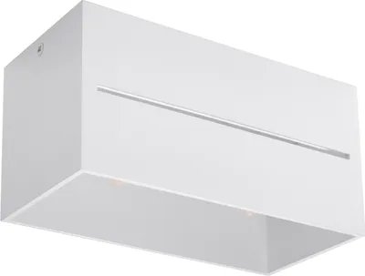 Produktbild von Deckenleuchte LOBO 2 weiß 2xG9 8W Aluminium 10x10x20cm Sollux Lighting