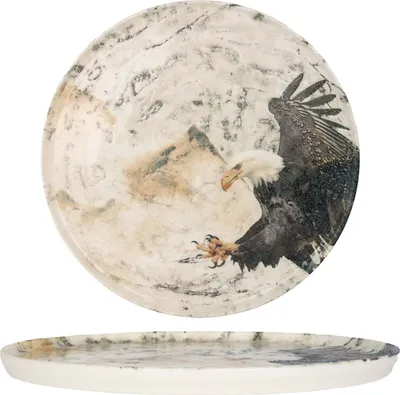 Image de Assiette plate Rinart - Masahi - Porcelaine - 28 cm