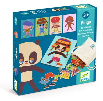 Immagine prodotto di Giocattoli educativi Dress Up Bingo, Djeco