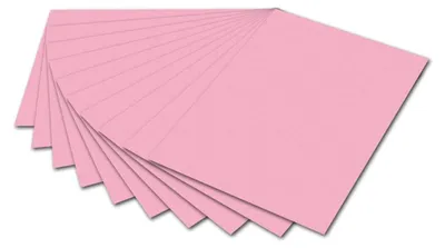 Produktbild von folia Fotokarton (B)500 x (H)700 mm 300 g/qm rosa 10 Blatt