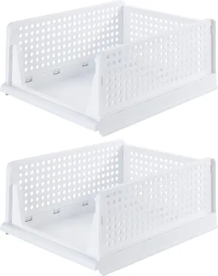 Produktbild von Wenko Klapp-Schubladenkorb 2er – 33,5 x 43 x 18,5 cm