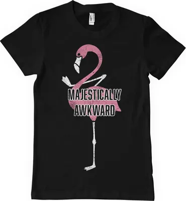 Produktbild von Majestically Awkward T-Shirt - Small - Black