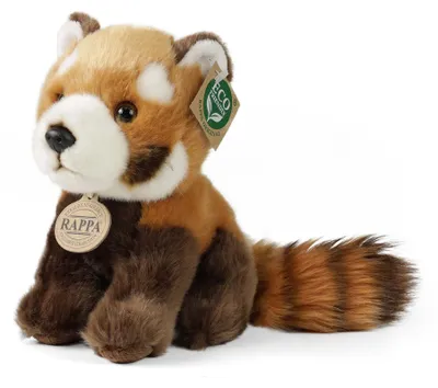 Immagine prodotto di Panda di peluche rosso, 19 cm, ECO-FRIENDLY