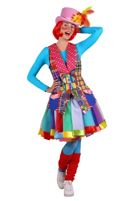Produktbild von T2940-S mehrfarbig Damen Clown Weste Gr.S=38