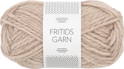 Produktbild von Sandnes Fritidsgarn 50g lys beigemelert 3021