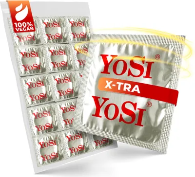 Produktbild von 50x YOSI X-TRA Kondome mit extra Wandstärke - Standardgröße