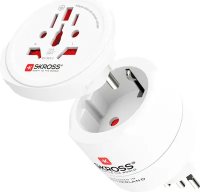 Produktbild von Skross Combo World to Switzerland Adapter-Set