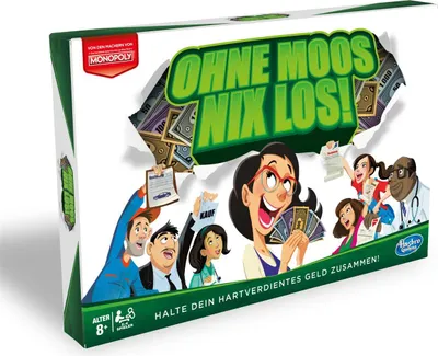 Produktbild von Hasbro Brettspiel Ohne Moos Nix Los