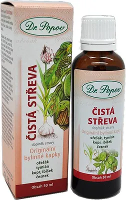 Zdjęcie produktu dla Krople ziołowe – Czyste jelita – 50 ml