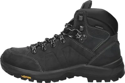 Image de Grisport Utah Mid : Chaussures de randonnée à lacets, modèle haut, couleur gris foncé, taille 42