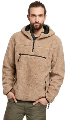 Immagine prodotto di Brandit - Maglione da lavoro Teddyfleece Troyer beige cammello - M