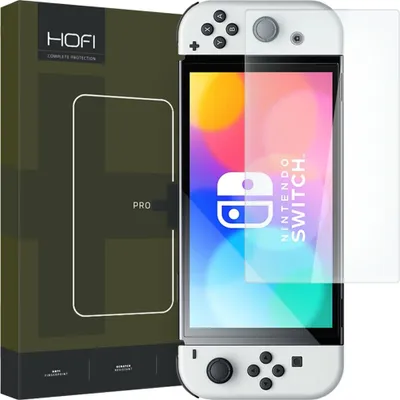 Obrázok produktu pre Hofi ochranné sklo pre Nintendo Switch OLED - Transparentná KP20056