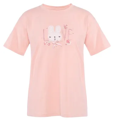 Image de T-shirt pour femme SWIRLIE - rose, taille S