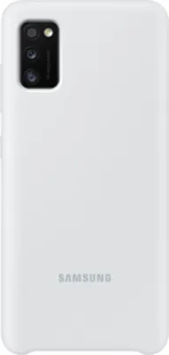 Obrázek produktu pro SAMSUNG EF-PA415TWEGEU SAMSUNG Silicone Cover Handy-Cover für SAMSUNG Galaxy A41 weiß