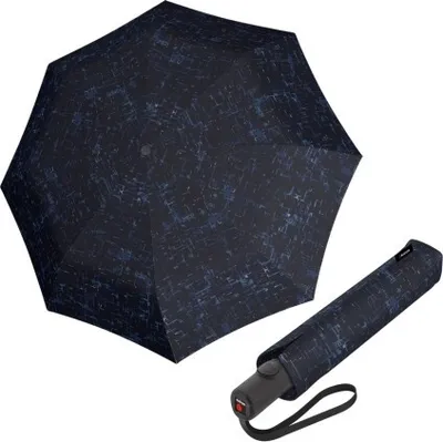 Zdjęcie produktu dla Knirps Knirps Re3 Duomatic structureblue - lekki parasol składany