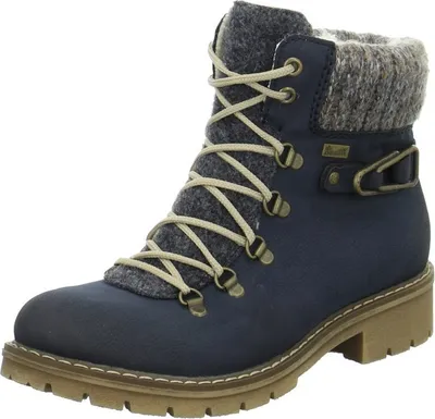 Image de Rieker TEX Femmes Bottines doublées Bleu