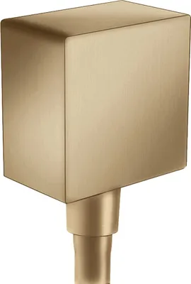 Immagine prodotto di hansgrohe FixFit Square Raccordo per tubo flessibile DN15 RV BBR, 1 pz.