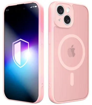Productafbeelding van 3mk beschermhoes Misty MagCase voor Apple iPhone 15 – Roze