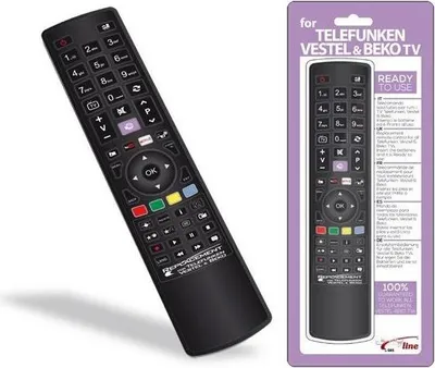 Obrázek produktu pro G.B.S. Elettronica 1721, TV, IR Wireless, Tlačítka, Černá
