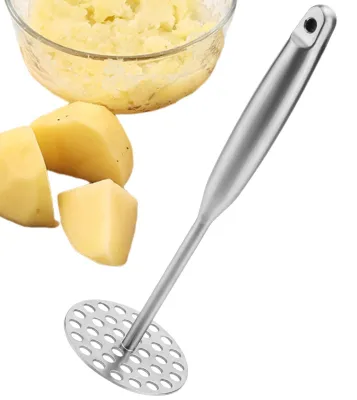 Productafbeelding van Roestvrij Stalen Aardappelstamper en Knoflookpers voor Keuken