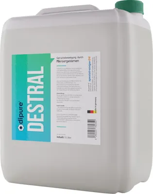 Produktbild von dipure® DESTRAL Geruchsneutralisierer mit Mikroorganismen 5 Liter Kanister