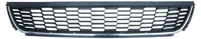 Stoßstange Gitter Abdeckung Mitte Chrom Rahmen Schwarz für VW Polo 6R 2009-2014 – Produktansicht