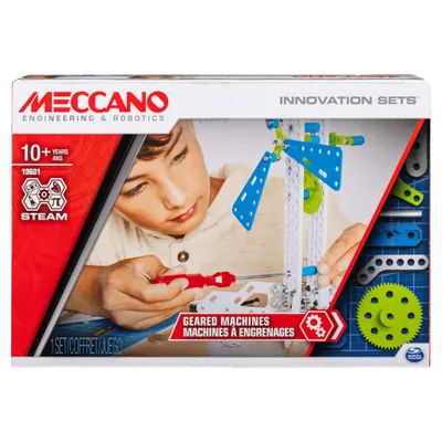 Image de Kit de construction Meccano « 3 Geared Machines »